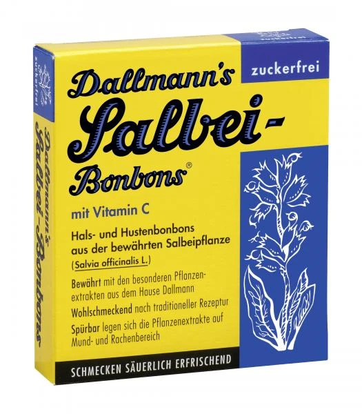 Dallmann's Salbei Bonbons Mit Vitamin C Zuckerfrei 1 Dallmann's Salbei Bonbons Mit Vitamin C Zuckerfrei