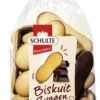 Schulte Feingebäck Schoko Biskuitzungen Zartbitter
