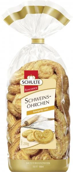 Schulte Feingebäck Schweinsöhrchen 1 Schulte Feingebäck Schweinsöhrchen