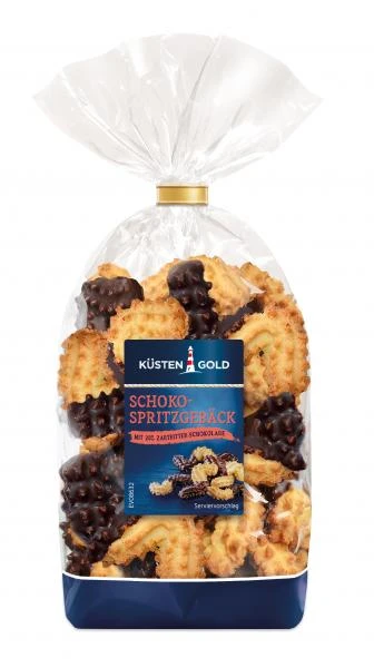 Küstengold Schoko Spritzgebäck 1 Küstengold Schoko Spritzgebäck