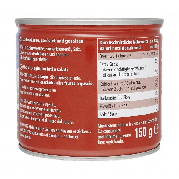 Jeden Tag Cashews Geröstet & Gesalzen 2 Jeden Tag Cashews Geröstet & Gesalzen – Bild 2