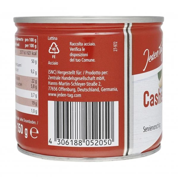 Jeden Tag Cashews Geröstet & Gesalzen 3 Jeden Tag Cashews Geröstet & Gesalzen – Bild 3