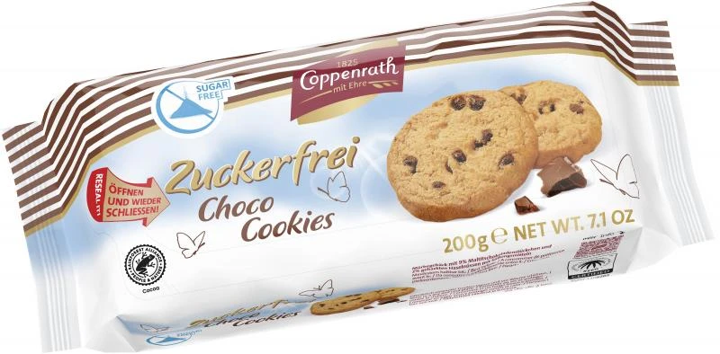 Coppenrath Choco Cookies Zuckerfrei 1 Coppenrath Choco Cookies Zuckerfrei