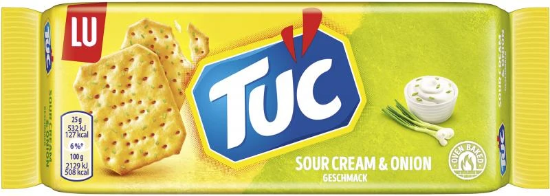 Tuc Cracker Sour Cream & Onion 1 Tuc Cracker Sour Cream & Onion