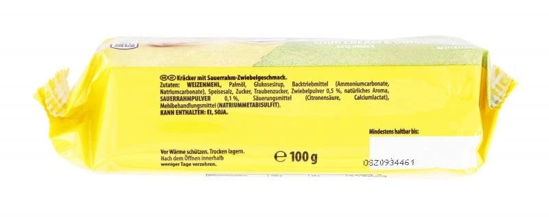 Tuc Cracker Sour Cream & Onion 2 Tuc Cracker Sour Cream & Onion – Bild 2