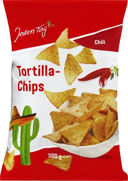Jeden Tag Tortilla Chips Chili 1 Jeden Tag Tortilla Chips Chili