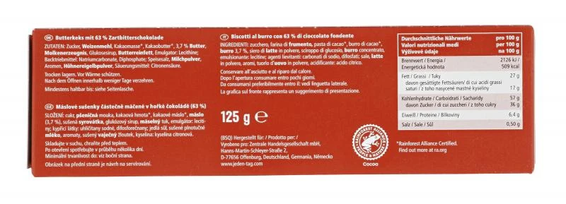 Jeden Tag Schokokeks Zartbitter 2 Jeden Tag Schokokeks Zartbitter – Bild 2