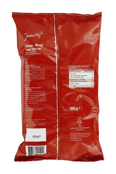 Jeden Tag Sonne, Mond Und Sterne Kartoffelsnack 2 Jeden Tag Sonne, Mond Und Sterne Kartoffelsnack – Bild 2