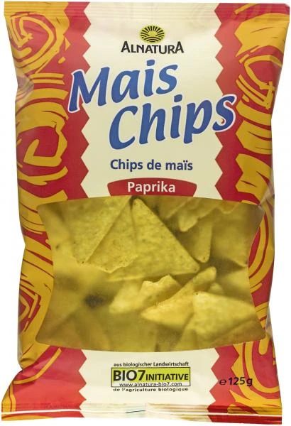 Alnatura Mais Chips Paprika 1 Alnatura Mais Chips Paprika