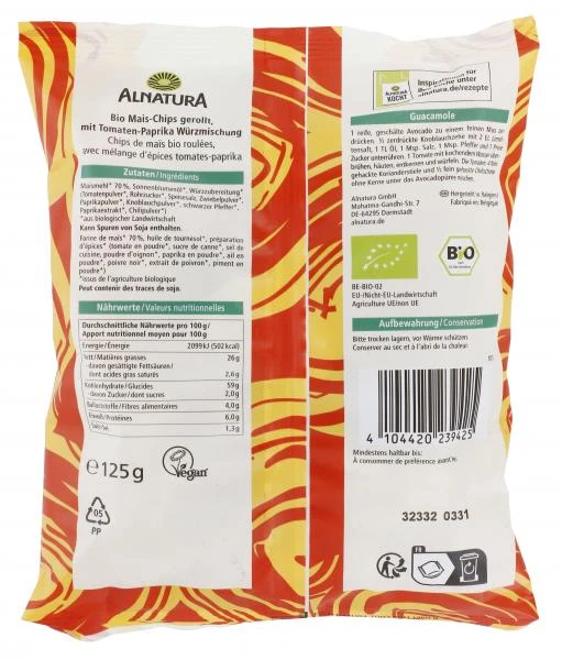 Alnatura Mais Röllchen Milde Salsa 2 Alnatura Mais Röllchen Milde Salsa – Bild 2