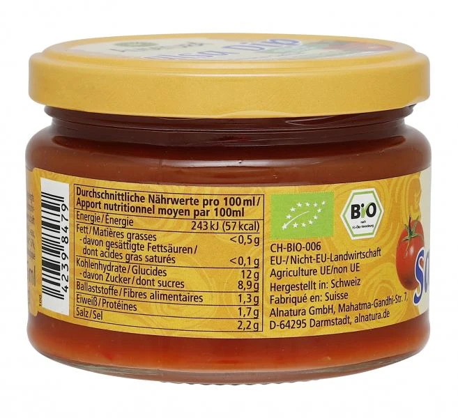 Alnatura Salsa Dip Mild 3 Alnatura Salsa Dip Mild – Bild 3