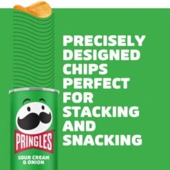 Pringles Sour Cream & Onion Chips -Suesswaren Haus 4502022361 5053990167845 03