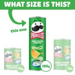 Pringles Sour Cream & Onion Chips -Suesswaren Haus 4502022361 5053990167845 06