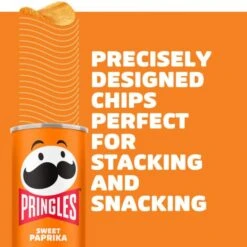 Pringles Sweet Paprika Chips 8 Pringles Sweet Paprika Chips -Suesswaren Haus 4502022362 5053990167951 03