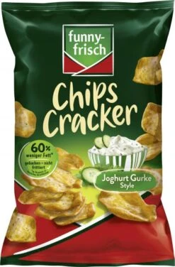 Funny-frisch Chips Cracker Joghurt Gurke Style