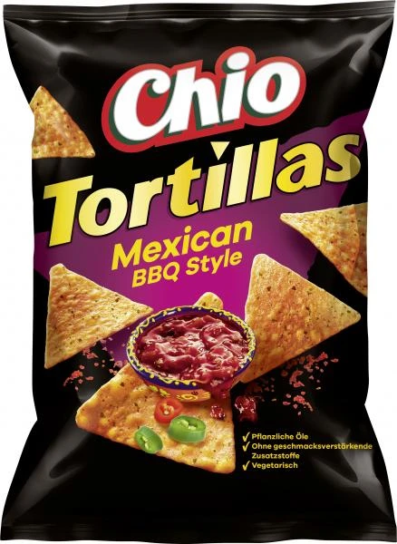 Chio Tortillas Mexican BBQ Style 1 Chio Tortillas Mexican BBQ Style