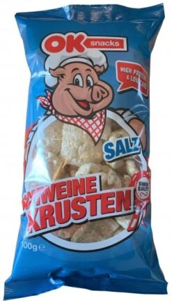OK Snacks Schweinekrusten Salz