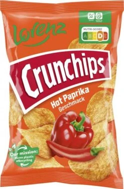 Lorenz Crunchips Hot Paprika
