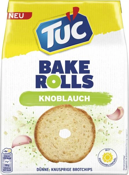Tuc Bake Rolls Knoblauch 1 Tuc Bake Rolls Knoblauch