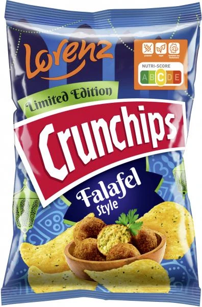 Lorenz Crunchips Limited Edition Falafel Style 1 Lorenz Crunchips Limited Edition Falafel Style