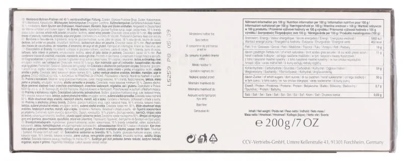 Caractere Weinbrandbohnen 2 Caractere Weinbrandbohnen – Bild 2