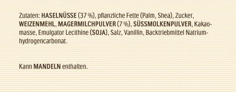 Giotto Haselnuss Mini-Stangen 2 Giotto Haselnuss Mini-Stangen – Bild 2