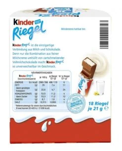 Kinder Riegel Big Pack 18 X 21 G -Suesswaren Haus 4502030721 4008400221823 03 1.jpg 1