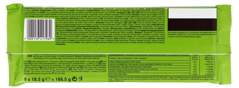 Balisto Müsli-Mix Schokoriegel Multipack 9 X 18,50 G 2 Balisto Müsli-Mix Schokoriegel Multipack 9 X 18,50 G – Bild 2