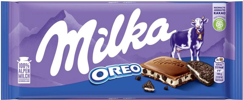 Milka Tafel Oreo 1 Milka Tafel Oreo