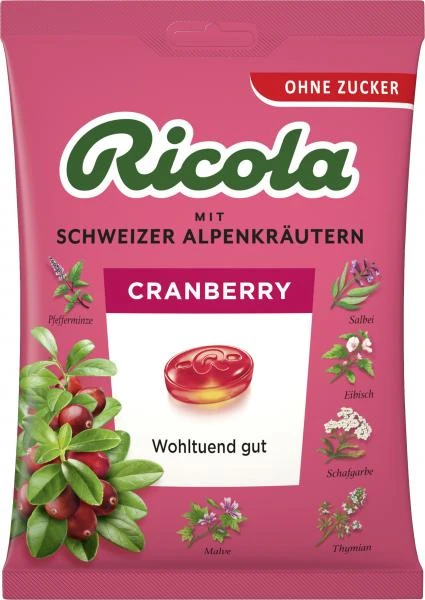 Ricola Cranberry Ohne Zucker 1 Ricola Cranberry Ohne Zucker