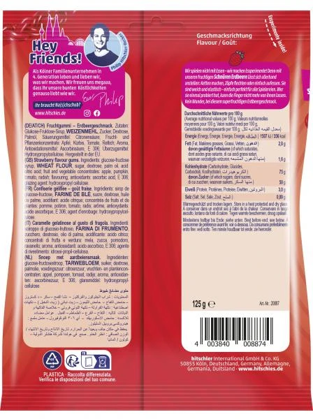 Hitschler Hitschies Erdbeer Schnüre 2 Hitschler Hitschies Erdbeer Schnüre – Bild 2