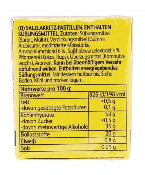 Ga-Jol Zuckerfreies Salzlakritz 2 Ga-Jol Zuckerfreies Salzlakritz – Bild 2