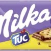 Milka Tafel Alpenmilch & Tuc Cracker