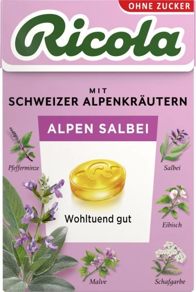 Ricola Alpen Salbei Ohne Zucker 1 Ricola Alpen Salbei Ohne Zucker