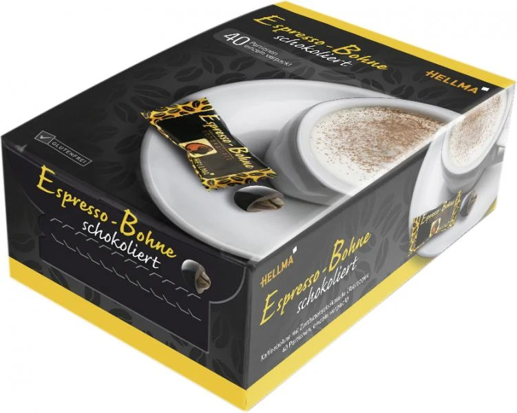 Hellma Espresso-Bohne Schokoliert 1 Hellma Espresso-Bohne Schokoliert