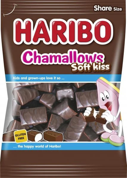 Haribo Chamallows Soft Kiss 1 Haribo Chamallows Soft Kiss