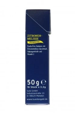 Küstengold Bonbons Zitronen-Melisse Zuckerfrei -Suesswaren Haus 4502037020 4250426216219 04.jpg