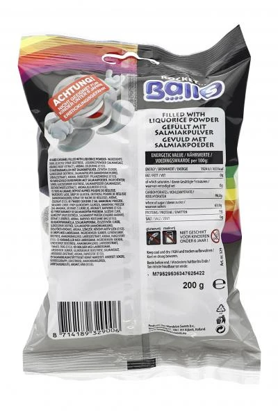 Rocket Balls Salmiak Bonbons 2 Rocket Balls Salmiak Bonbons – Bild 2