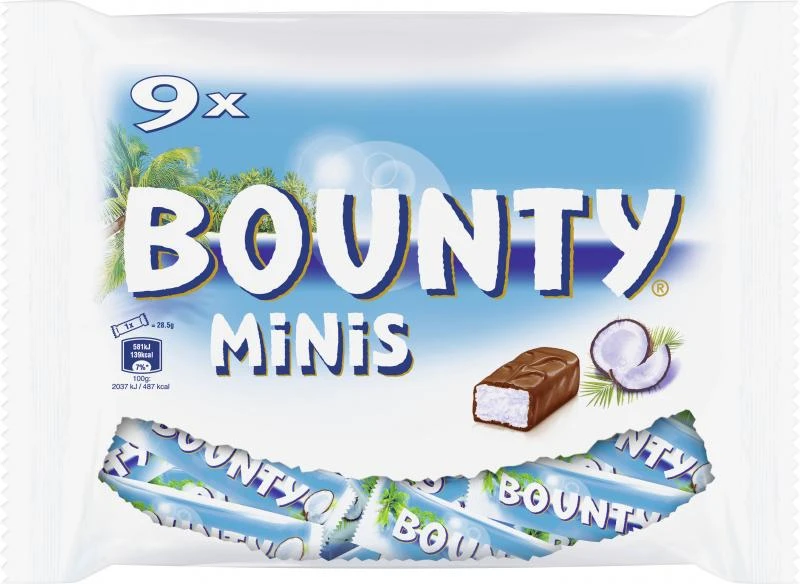 Bounty Minis Schokoriegel 1 Bounty Minis Schokoriegel