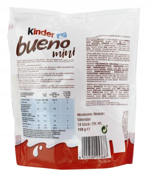 Kinder Bueno Mini 2 Kinder Bueno Mini – Bild 2
