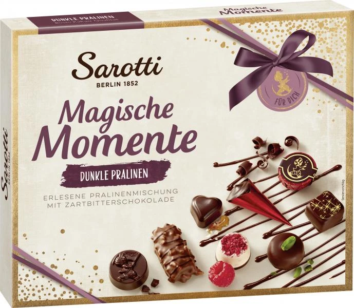 Sarotti Magische Momente Dunkle Pralinen 1 Sarotti Magische Momente Dunkle Pralinen