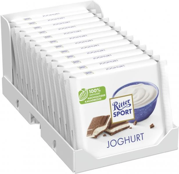 Ritter Sport Bunte Vielfalt Joghurt 1 Ritter Sport Bunte Vielfalt Joghurt