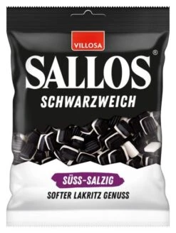 Villosa Sallos Schwarzweich Süß-Salzig