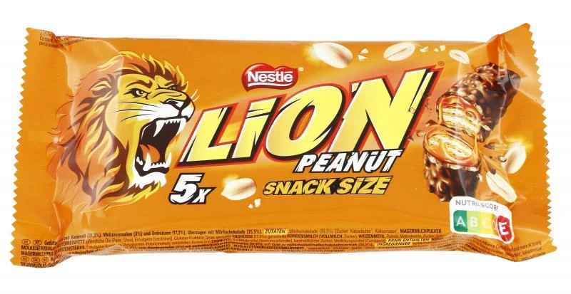 Nestlé Lion Peanut Choco Snacksize 3 Nestlé Lion Peanut Choco Snacksize – Bild 3