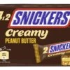Snickers Creamy Peanut Butter Schokoriegel Multipack