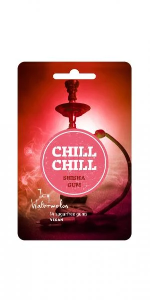 Chill Chill Shisha Gum Icy Watermelon 1 Chill Chill Shisha Gum Icy Watermelon