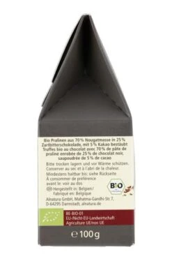 Alnatura Sélection Trüffel Pralinen Belgische Art -Suesswaren Haus 4502039057 4104420225992 04