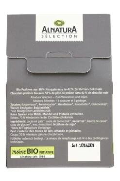 Alnatura Trüffel Pralinen Belgische Art Zartbitter 6 Alnatura Trüffel Pralinen Belgische Art Zartbitter -Suesswaren Haus 4502039058 4104420247215 03
