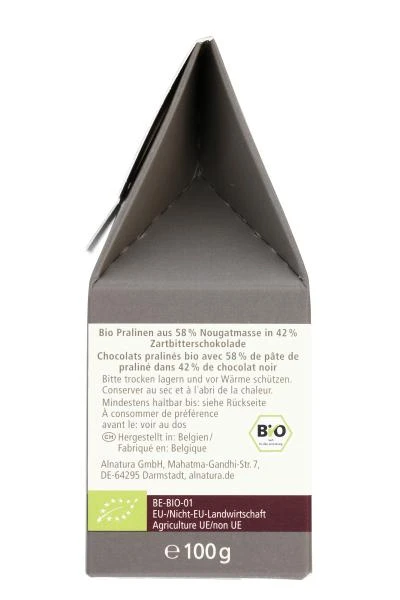 Alnatura Trüffel Pralinen Belgische Art Zartbitter 4 Alnatura Trüffel Pralinen Belgische Art Zartbitter – Bild 4