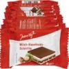 Jeden Tag Milch-Haselnuss-Schnitte